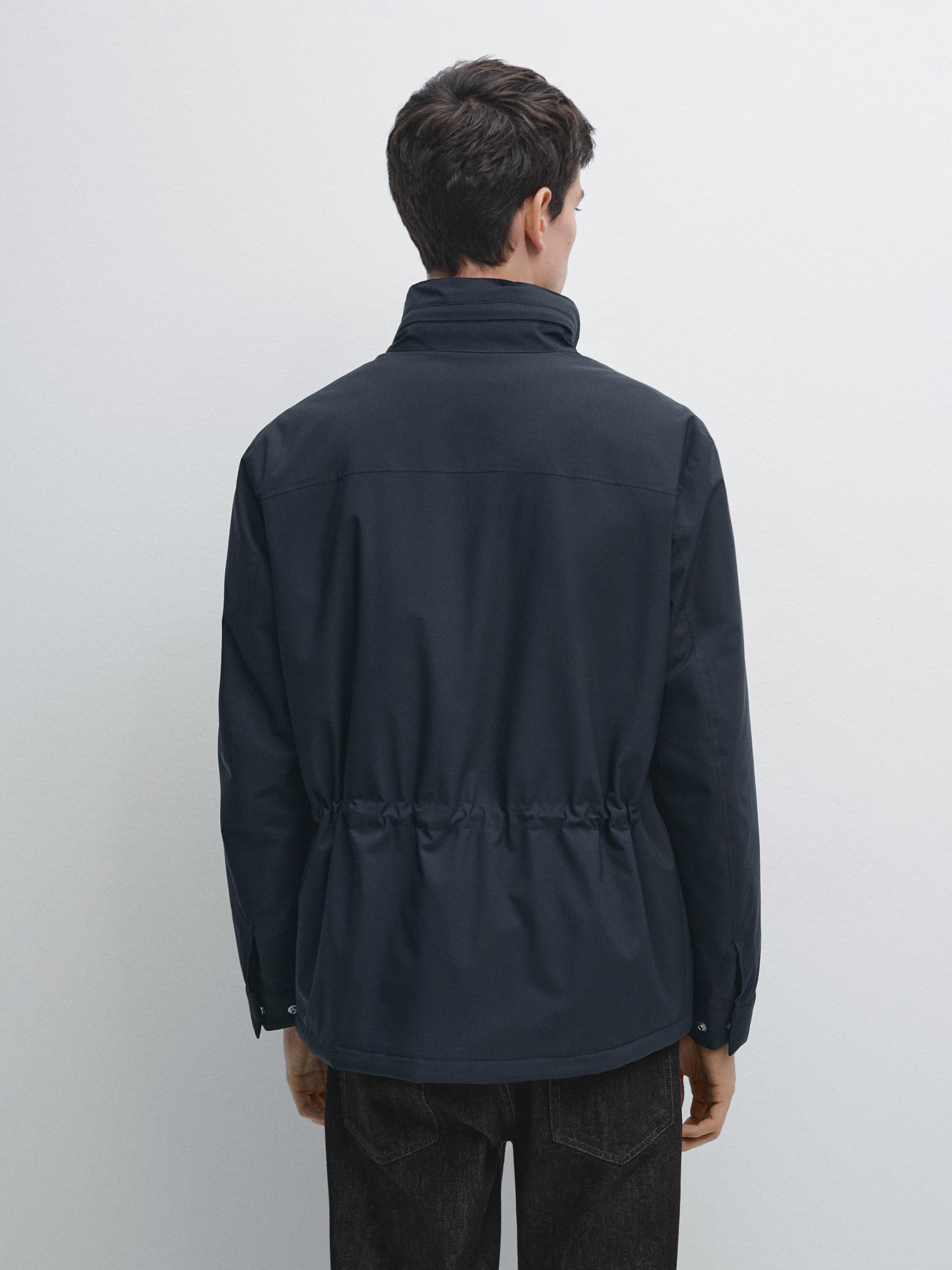 Veste matelassée déperlante avec poches